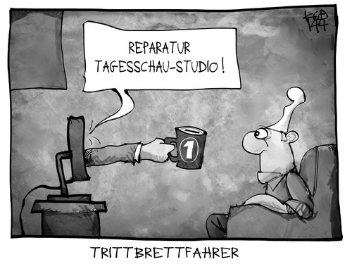 Reparatur Tagesschaustudio