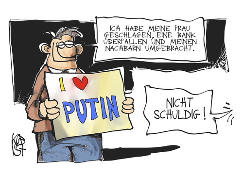 Cartoon: Russische Justiz (medium) by Kostas Koufogiorgos tagged russland,putin,gericht,justiz,korruption,karikatur,koufogiorgos,russland,putin,gericht,justiz,korruption,karikatur,koufogiorgos