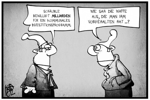 Schäuble investiert