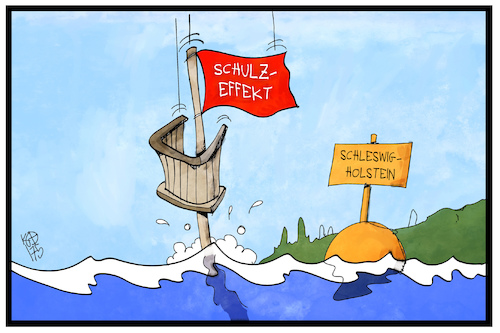 Cartoon: Schulz-Effekt (medium) by Kostas Koufogiorgos tagged karikatur,koufogiorgos,illustration,cartoon,spd,schulz,effekt,schleswig,holstein,schiff,untergang,meer,see,ostsee,nordsee,boje,wahl,landtagswahl,karikatur,koufogiorgos,illustration,cartoon,spd,schulz,effekt,schleswig,holstein,schiff,untergang,meer,see,ostsee,nordsee,boje,wahl,landtagswahl