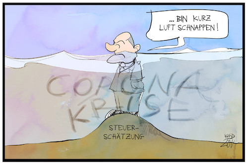 Cartoon: Steuereinnahmen (medium) by Kostas Koufogiorgos tagged karikatur,koufogiorgos,illustration,cartoon,steuerschätzung,luft,verbesserung,scholz,einnahmen,haushalt,corona,karikatur,koufogiorgos,illustration,cartoon,steuerschätzung,luft,verbesserung,scholz,einnahmen,haushalt,corona