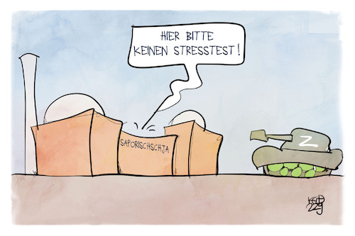 Stress in Saporischschja