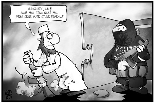 Cartoon: Terrorismus (medium) by Kostas Koufogiorgos tagged karikatur,koufogiorgos,illustration,cartoon,terrorismus,terrorist,salafist,islamist,polizist,polizei,razzia,waffe,sauberkeit,fegen,besen,karikatur,koufogiorgos,illustration,cartoon,terrorismus,terrorist,salafist,islamist,polizist,polizei,razzia,waffe,sauberkeit,fegen,besen