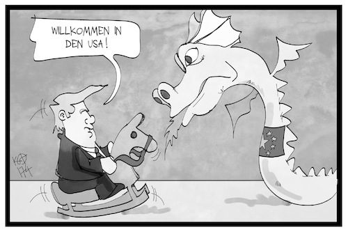 Trump und Xi Ping