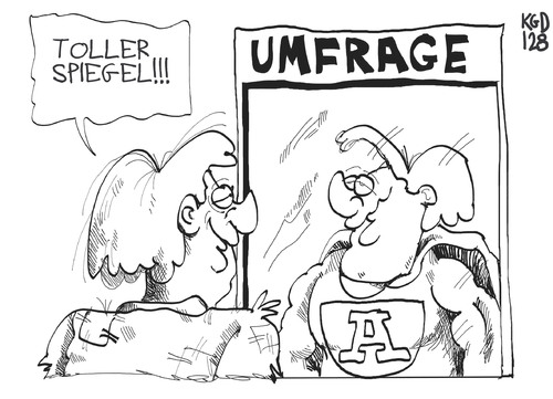 Cartoon: Umfragehoch (medium) by Kostas Koufogiorgos tagged merkel,spiegel,umfrage,cdu,bundeskanzlerin,wahl,karikatur,kostas,koufogiorgos,merkel,spiegel,umfrage,cdu,bundeskanzlerin,wahl,karikatur,kostas,koufogiorgos