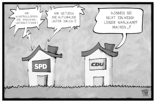 Wahlkampfgetöse