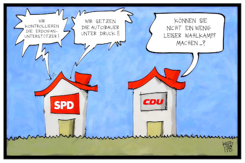 Wahlkampfgetöse