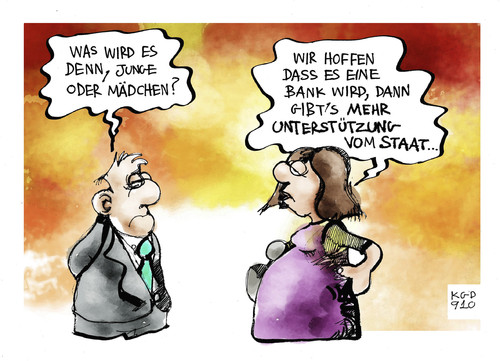 Cartoon: Was wird es denn? (medium) by Kostas Koufogiorgos tagged bvg,bundesverfassungsgericht,gericht,verfassung,hartz,iv,kinder,kind,bank,staat,geld,unterstützung,sozialhilfe,politik,gesetz,regierung,karikatur,kostas,koufogiorgos,bvg,bundesverfassungsgericht,gericht,justiz,verfassung,hartz,kinder,kind,bank,banken,staat,geld,unterstützung,sozialhilfe,regierung,gesetz,politik