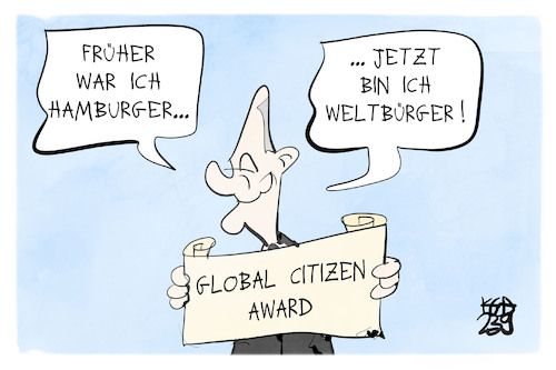 Weltbürger Scholz