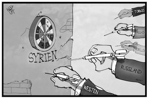 Zielscheibe Syrien