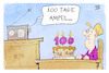 Cartoon: 100 Tage Ampel (small) by Kostas Koufogiorgos tagged karikatur,koufogiorgos,ampel,regierung,merkel,urlaub,feier,politik