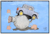Cartoon: EU-Mobilitätspaket (small) by Kostas Koufogiorgos tagged karikatur,koufogiorgos,illustration,cartoon,co2,grenzwert,eu,mobilitätspaket,auto,auspuff,autofahrer,abgas,dieselgate,umwelt,umweltschutz