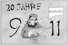 Cartoon: 20 Jahre 9 11 (small) by Kostas Koufogiorgos tagged karikatur,koufogiorgos,illustration,cartoon,september,terrorismus,taliban,afghanistan,wtc,new,york