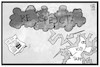 Cartoon: Aretha Franklin (small) by Kostas Koufogiorgos tagged karikatur,koufogiorgos,illustration,cartoon,aretha,franklin,tod,wolke,respect,kkk,trump,menschenrecht,bürgerrechtlerin,soul,musik,sängerin