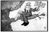 Cartoon: Asylrecht (small) by Kostas Koufogiorgos tagged karikatur,koufogiorgos,illustration,cartoon,asylrecht,cdu,csu,ast,sägen,partei,grundrecht,menschenrecht,abspaltung,streit