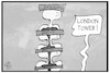 Cartoon: Brexit-Verlängerung (small) by Kostas Koufogiorgos tagged karikatur,koufogiorgos,illustration,cartoon,brexit,verlängerung,sanduhr,zeit,london,tower,uk,eu,europa,austritt
