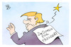 Cartoon: De Santis (small) by Kostas Koufogiorgos tagged karikatur,koufogiorgos,trump,de,santis,usa,präsidentschaft,kandidat