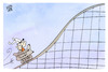 Cartoon: Deutschlandticket (small) by Kostas Koufogiorgos tagged karikatur,koufogiorgos,deutschlandticket,preis,michel,achterbahn