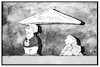 Cartoon: Die Ära Merkel bröckelt (small) by Kostas Koufogiorgos tagged karikatur,koufogiorgos,illustration,cartoon,aera,merkel,säule,tempel,stabilität,bruch,einsturz,bröckeln,kanzlerschaft