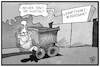 Cartoon: Diesel-Deal (small) by Kostas Koufogiorgos tagged karikatur,koufogiorgos,illustration,cartoon,diesel,deal,kba,nachrüstung,auto,dieselgate,michel,verbraucher,kunde,last,kosten,geld,autobauer
