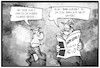 Cartoon: Duell-Sieger (small) by Kostas Koufogiorgos tagged karikatur,koufogiorgos,illustration,cartoon,duell,tv,politik,fussball,norwegen,deutschland,wm,qualifikation,sieger,bundestagswahl,wahlkampf