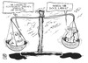 Cartoon: Europäisches Gleichgewicht (small) by Kostas Koufogiorgos tagged europa,balance,piigsz,merkel,wachstum,sparpolitik,eu,krise,schulden,zypern,griechenland,spanien,italien,irland,karikatur,kostas,koufogiorgos