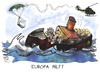 Cartoon: Eurosur (small) by Kostas Koufogiorgos tagged eu,europa,eurosur,flüchtling,karikatur,koufogiorgos,asyl