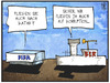 Cartoon: FIFA und BER auf Korruptionsflug (small) by Kostas Koufogiorgos tagged karikatur,koufogiorgos,cartoon,illustration,katar,wm,2022,fussball,fifa,korruption,ber,berlin,flughafen,verband,sport