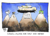 Cartoon: Flughafen Kassel-Calden (small) by Kostas Koufogiorgos tagged kassel,calden,flughafen,zugspitze,hafen,steuergeld,wirtschaft,grossprojekt,berg,gebirge,karikatur,kostas,koufogiorgos