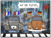 Frankreich gegen Deutschland