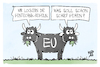 Cartoon: Gentechnik (small) by Kostas Koufogiorgos tagged koufogiorgos,karikatur,gentechnik,stier