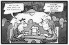 Cartoon: Glyphosat (small) by Kostas Koufogiorgos tagged karikatur,koufogiorgos,illustration,cartoon,glyphosat,bier,zulassung,gesundheit,krebs,alkohol,vergessen,sorge,risiko