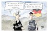 Cartoon: Grenzen sichern (small) by Kostas Koufogiorgos tagged koufogiorgos,grenze,polizei,politik,hilfe,arbeit