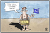 Cartoon: Griechenland (small) by Kostas Koufogiorgos tagged karikatur,koufogiorgos,illustration,cartoon,griechenland,krise,wirtschaft,tonne,verkauf,geld,kredit,armut,politik,gläubiger,schuldendienst,grieche