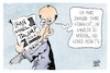 Cartoon: Kanzler Merz (small) by Kostas Koufogiorgos tagged karikatur,koufogiorgos,aufmerksamkeit,merz,kanzler,zeitung