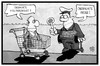 Cartoon: Kartellamt (small) by Kostas Koufogiorgos tagged karikatur,koufogiorgos,illustration,cartoon,kartellamt,preise,handelsgruppen,supermarkt,einkaufwagen,wirtschaft,betrug,preisabsprache,strafe,bußgeld