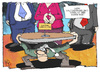 Cartoon: Koalitionsverhandlungen (small) by Kostas Koufogiorgos tagged basis,michel,koalition,regierung,dcu,csu,spd,karikatur,koufogiorgos