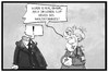 Cartoon: Kopflose SPD (small) by Kostas Koufogiorgos tagged karikatur,koufogiorgos,illustration,cartoon,merkel,gabriel,wahlergebnis,angeschlagen,kopf,kopflos,cdu,spd,volkspartei,politik