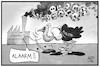 Cartoon: Leiharbeit und Werkverträge (small) by Kostas Koufogiorgos tagged karikatur,koufogiorgos,illustration,cartoon,leiharbeit,leiharbeiter,corona,pandemie,covid,strauss,arbeitsbedingungen
