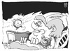 Cartoon: Merkels Urlaub (small) by Kostas Koufogiorgos tagged merkel,urlaub,regierung,ferien,bundeskanzlerin,sommerpause,karikatur,koufogiorgos