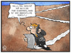 Cartoon: Mindestlohn (small) by Kostas Koufogiorgos tagged karikatur,koufogiorgos,cartoon,illustration,mindestlohn,nahles,cdu,geld,gesetz,ausnahme,wünsche,liste,spd,groko,koalition,regierung,politik,arbeit