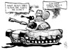 Cartoon: Monti und Mursi (small) by Kostas Koufogiorgos tagged mursi,monti,panzer,militär,gewalt,italien,rücktritt,europa,ägypten,karikatur,kostas,koufogiorgos
