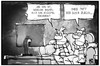 Cartoon: Müller-Wohlfahrt (small) by Kostas Koufogiorgos tagged karikatur,koufogiorgos,illustration,cartoon,müller,wohlfahrt,mull,arzt,mannschaft,bayern,fussball,sport,niederlage,fernsehen,koch,rücktritt,club,verein