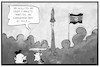 Cartoon: Nordkorea (small) by Kostas Koufogiorgos tagged karikatur,koufogiorgos,illustration,cartoon,nordkorea,rakete,atom,nuklear,emission,erakete,elektro,kim,diktator,umwelt,verschmutzung,abgase