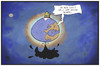 Cartoon: Ölbohrung (small) by Kostas Koufogiorgos tagged karikatur,koufogiorgos,illustration,shell,öl,bohrung,bohrinsel,rohstoff,ressource,erde,umwelt,konzern,ausbeutung,arktis,planet