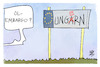 Cartoon: Ölembargo nur ungern (small) by Kostas Koufogiorgos tagged karikatur,koufogiorgos,ungarn,ungern,ölembargo,eu,europa,sanktionen,russland