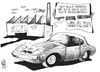 Cartoon: Opel (small) by Kostas Koufogiorgos tagged opel,bochum,arbeitslosigkeit,werk,schliessung,gm,arbeit,produktion,karikatur,kostas,koufogiorgos
