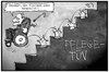 Cartoon: Pflege-TÜV (small) by Kostas Koufogiorgos tagged karikatur,koufogiorgos,illustration,cartoon,pflege,tuev,pflegeheim,altenheim,senior,rollstuhl,stufe,herabstufung,rating,benotung,demographie