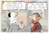 Cartoon: Pflege wird teuer (small) by Kostas Koufogiorgos tagged karikatur,koufogiorgos,mephisto,faust,goethe,pflege,alter,kosten,jugend