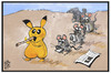 Cartoon: Pokemon Go (small) by Kostas Koufogiorgos tagged karikatur koufogiorgos illustration cartoon pokemon go computer spiel handy smartphone nintendo app rattenfänger user spielen virtuelle realität
